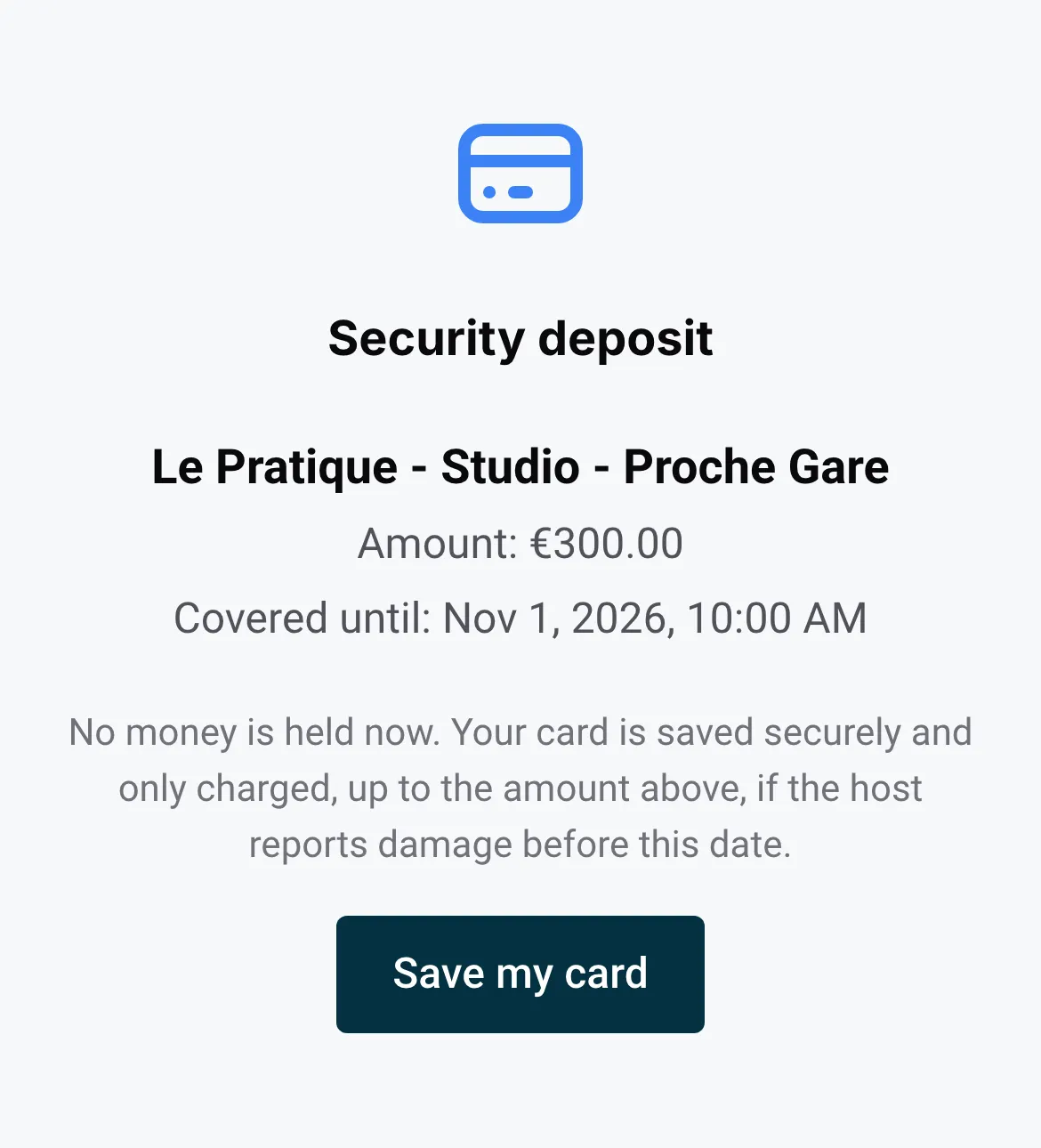 Deposits and invoices handled for you