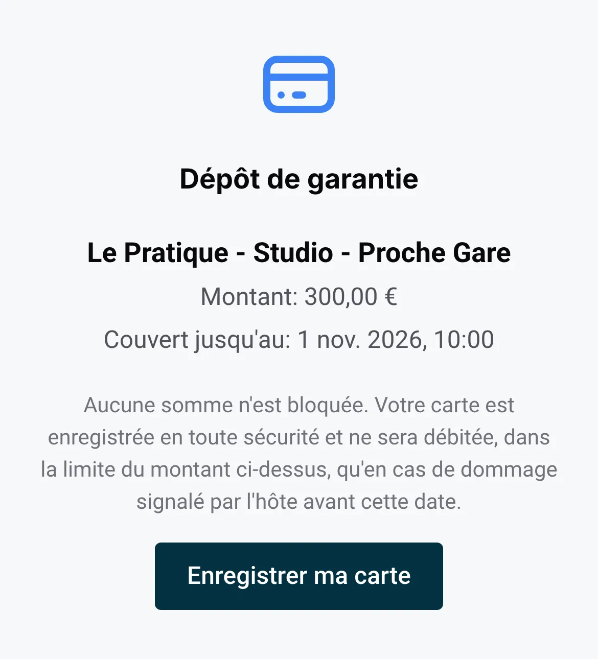 Cautions et factures gérées pour vous