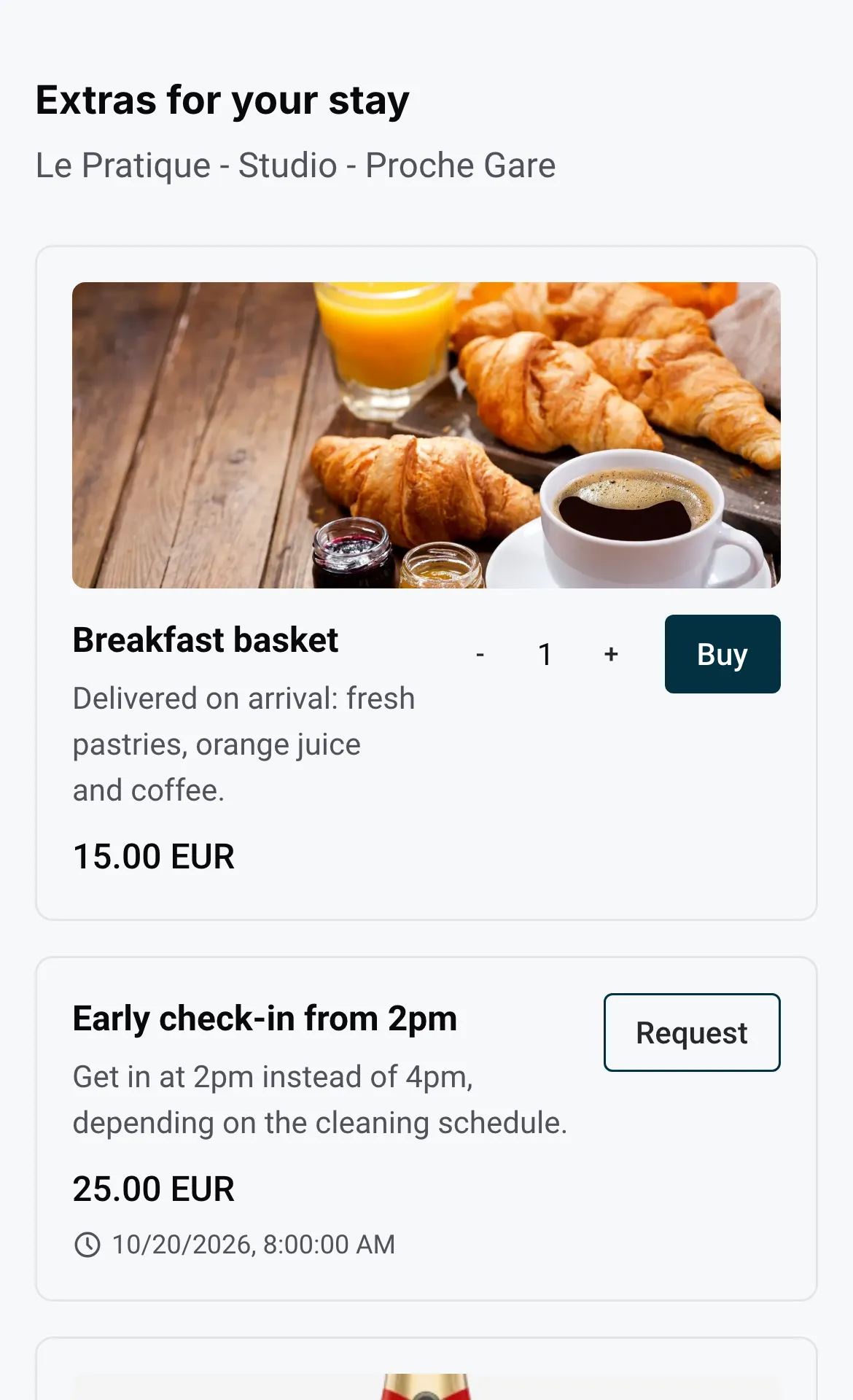 Extras sold by your AI co-host