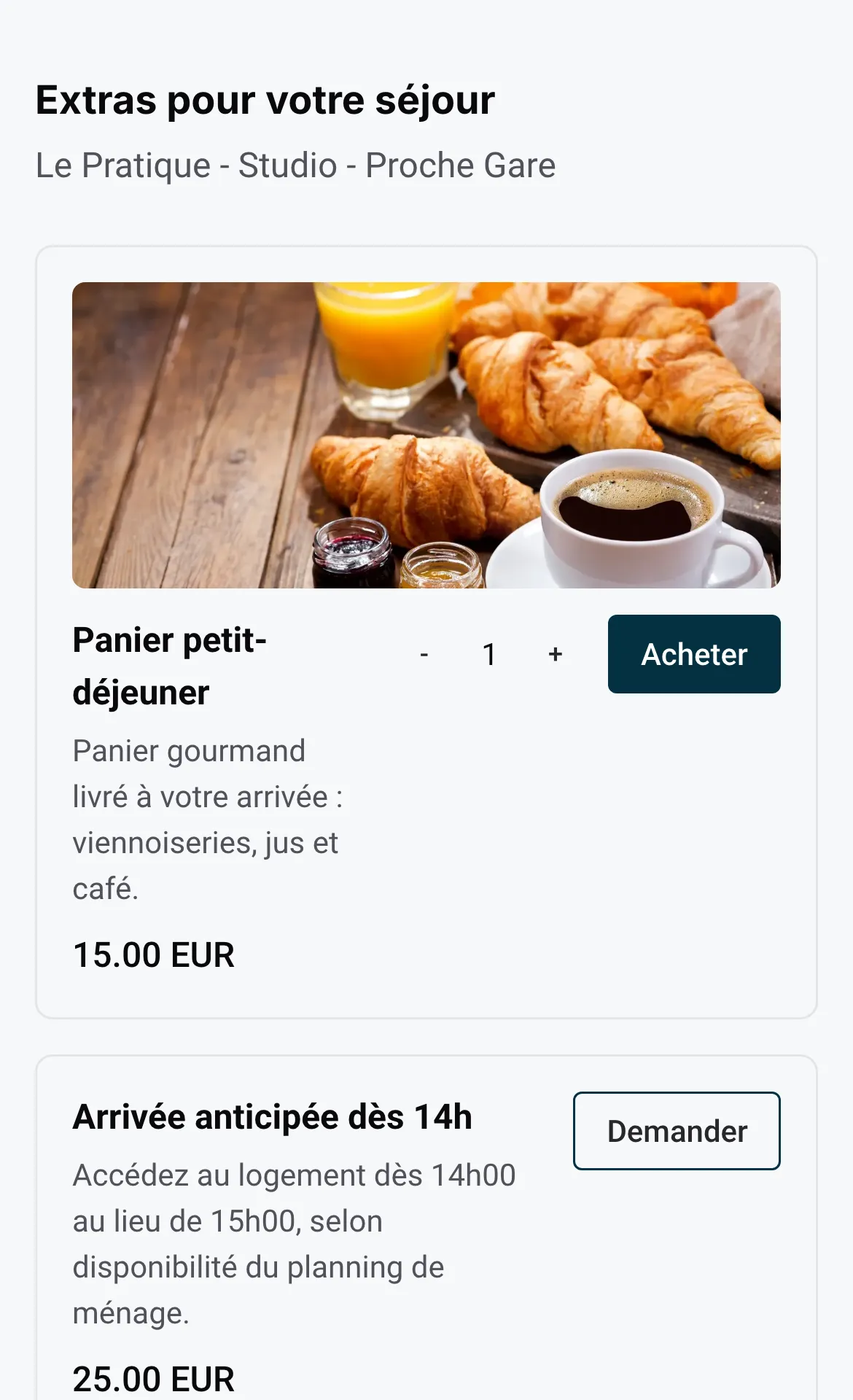 Des extras vendus par votre co-hôte IA