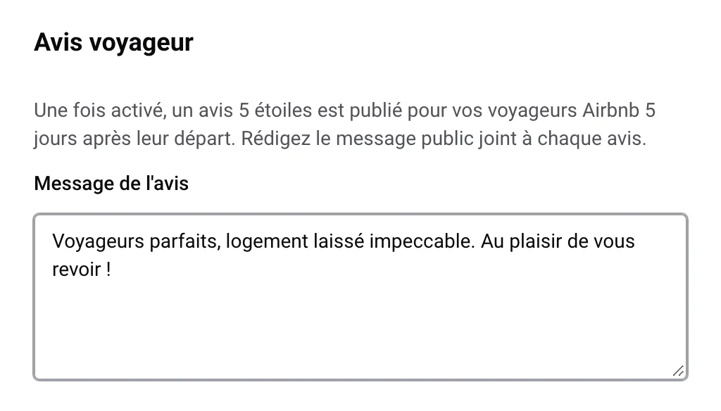 Vos voyageurs Airbnb évalués automatiquement