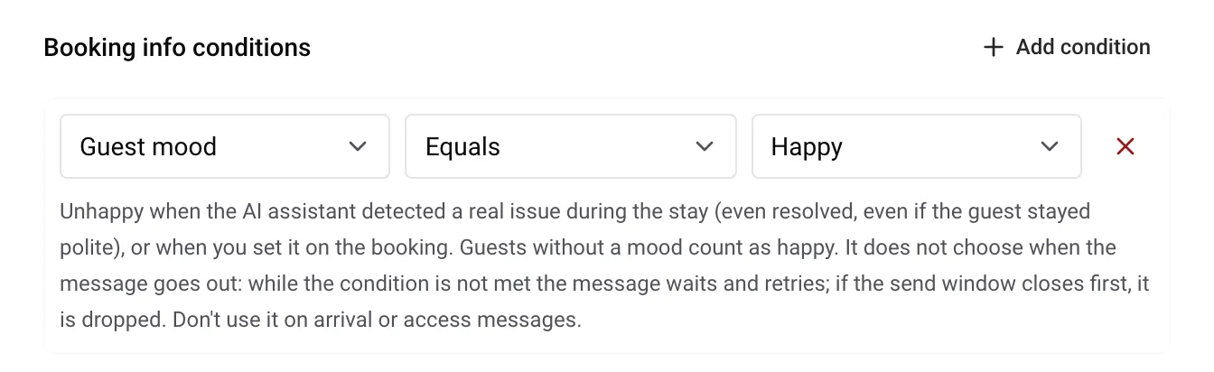 Messages that match the mood