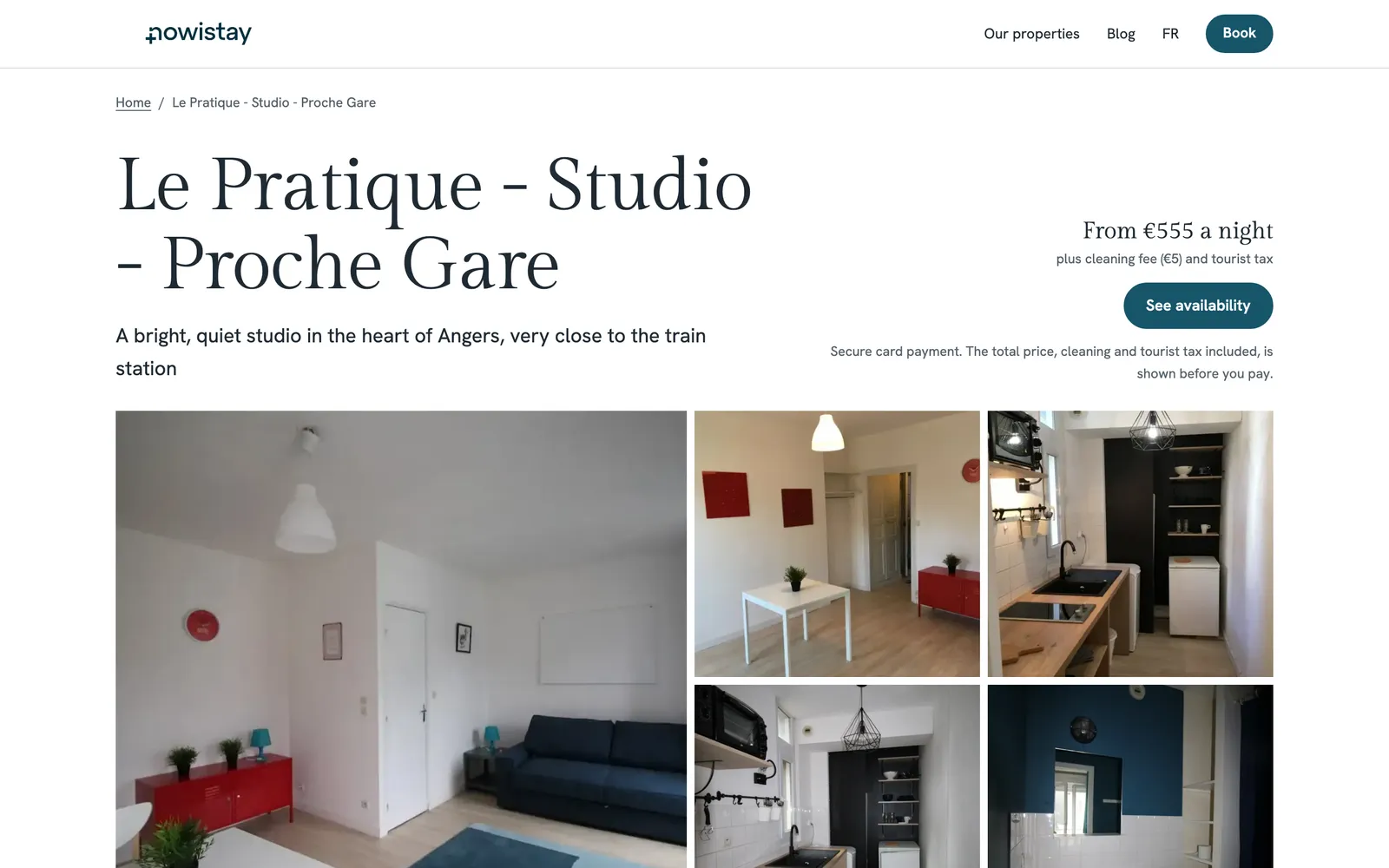 A complete website, written from your listings